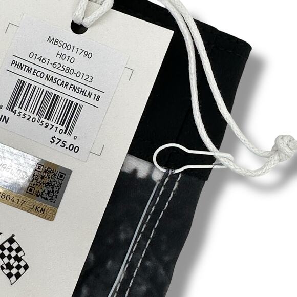 Hurley Nascar Phantom Eco Daytona Finishline 18" Swim Trunks Boardshorts Sz 38 - Picture 7 of 7